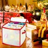 Transparent Storage Organizer Case for Storing Xmas LED Lights Garlands