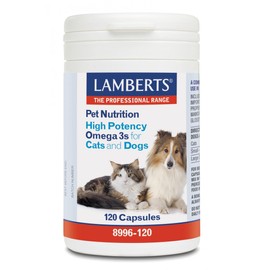 Lamberts - Pet Nutrition (High-powered Omega 3 for cats and dogs) - 120 caps