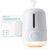 Frida Baby 3-in-1 XL Top Fill Humidifier for Bedroom, Allergy