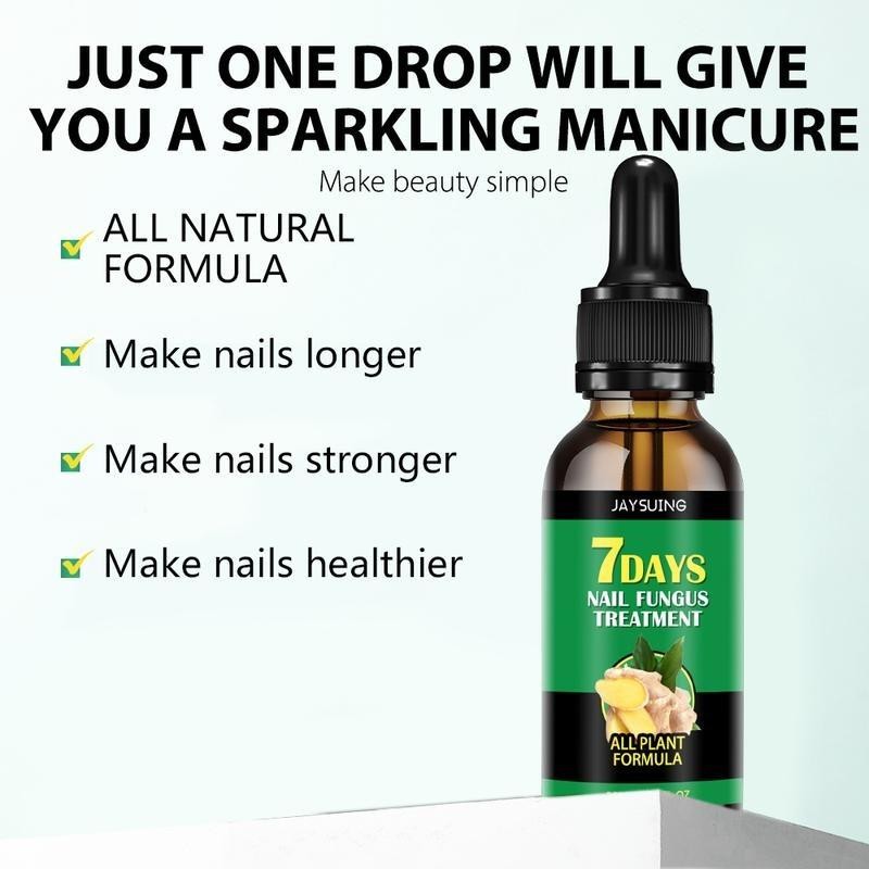 JAYSUING 【Buy 1 Get 1 Free】JAYSUING Ginger Nail CareSerum, Moisturizes,