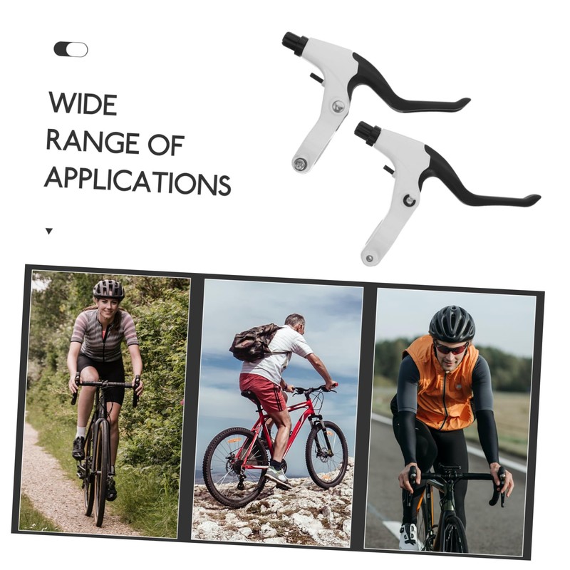Totority 1 Pair Bicycle Brake Levers Responsive Aluminum Brake Handle