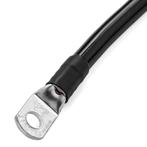 Spartan Power Spartan Power Black 5 Foot, Battery Cable, Negative
