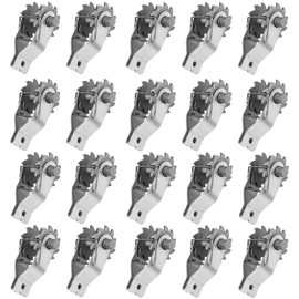 Electric Fence Wire Strainer for Electric Fence, Farm Fence, Heavy Duty Inline Wire Tensioner, Wire Ratchet Tensioner (20 Pack)