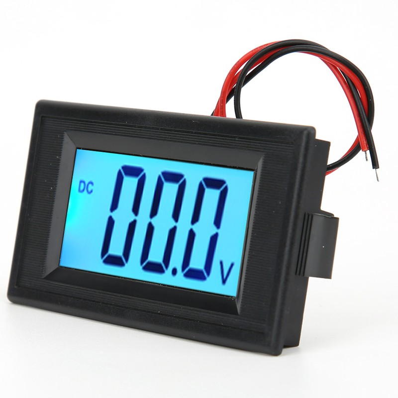 YB5135D LCD Digital Display Two Wire DC Voltage Meter Monitor