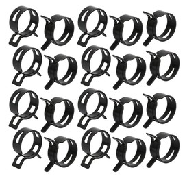 sourcing map Pack of 10 26 mm spring hose clamps, spring band clamps, pipe clamp, hose clamp, DE de