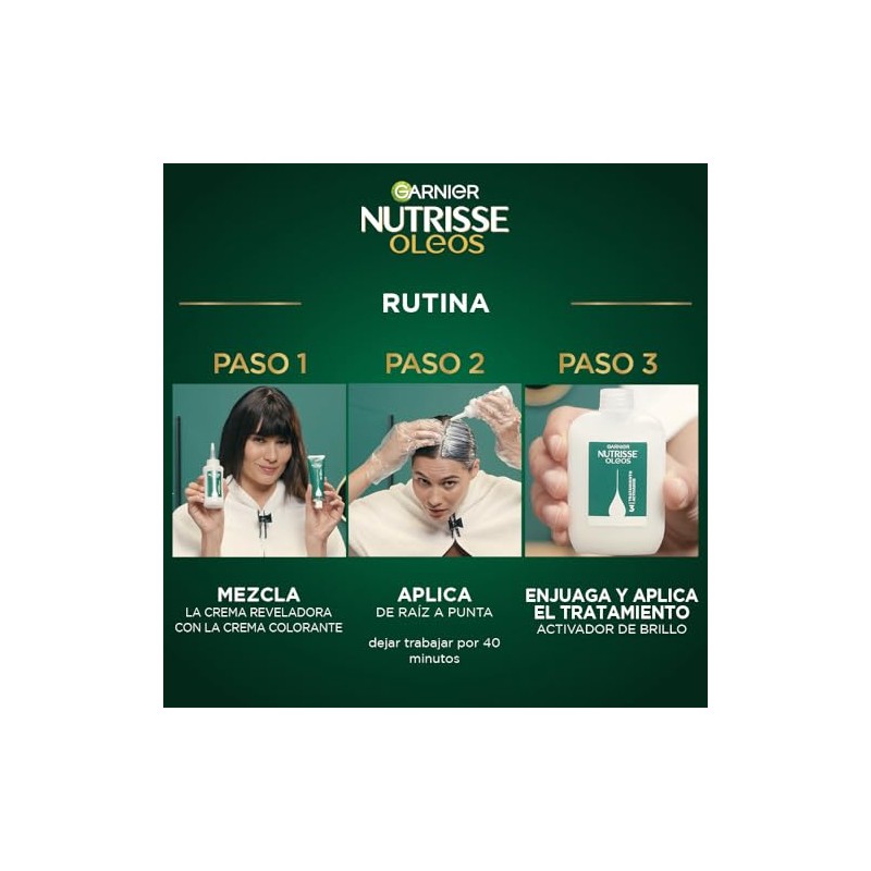 Garnier, Kit Nutrisse Kit Oleos Rubio Rojizo Profundo 6.66 2