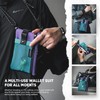 VULKIT Cartera de viaje con bloqueo RFID para hombres y