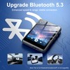 128 GB MP3 Player with Bluetooth 5.3, 2.4 Inch Touch