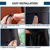 5PCS Car Privacy Curtains, Auto Window Shades Kit with 2