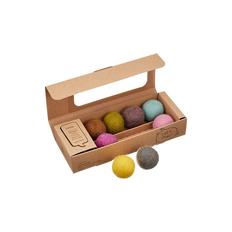 Lint Remover Balls 8 Color Pack Catnip Scented