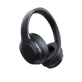 Baseus Bass BH1 Lite Bluetooth Headphones Over Ear, SuperBass, 80H Playtime,AI ENC Clear Calls, Comfortable Fit, Smart App Control, Bluetooth 6.0, Foldable Lightwight Headset for Travel -Cosmic Black