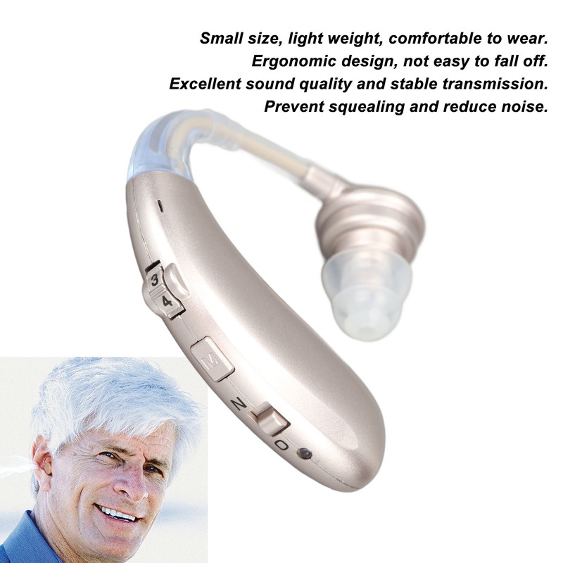 Sound Aid Rechargeable Hearing Device Voice Amplifier Headphone for Movie