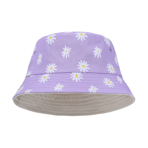 KDWAVE Bucket Hat for Women Men Pure Cotton Double Sided