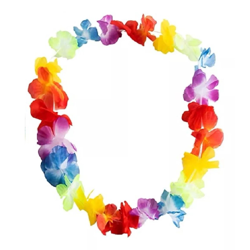 KFMX 24 Collares Neón Estilo Hawaiano + 100 Pulseras Luminosas