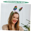 Beavorty Christmas Tree Headband for Women Lightweight Xmas Hair Accessories
