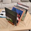 SwallowLiving Wooden Now Playing 50 LP Vinyl Record Display Storage