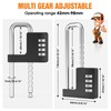 MeBantoo Cabinet Lock with Combination, Adjustable U-Shaped Combination Cabinet Lock