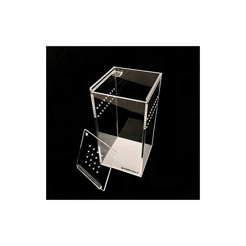 Herpcult Magnetic Acrylic Mini-Tall Enclosure 3 x 3 x 6