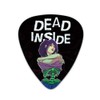 Dead Inside Girl with Exposed Skeleton Bones Novelty Guitar Picks