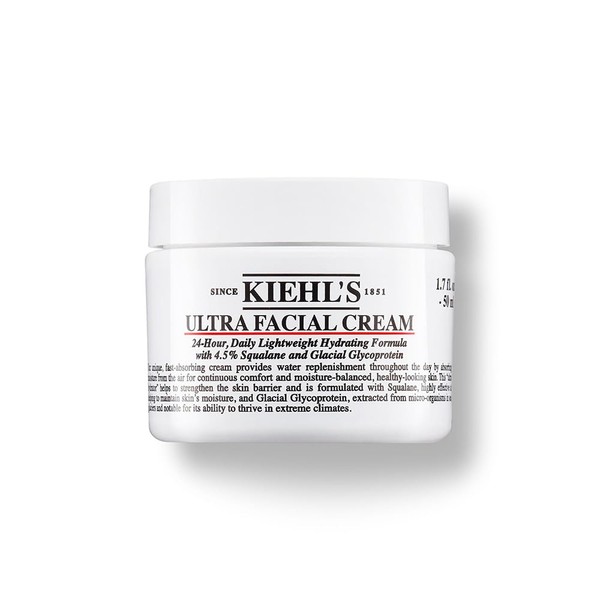 Kiehls Ultra Facial Cream - Crema Hidratante Facial, Textura Ligera