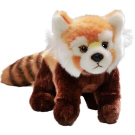 Carl Dick Red Panda, 9.5 inches, 14.5 inches with tail, 24cm, Plush Toy, Soft Toy 2211