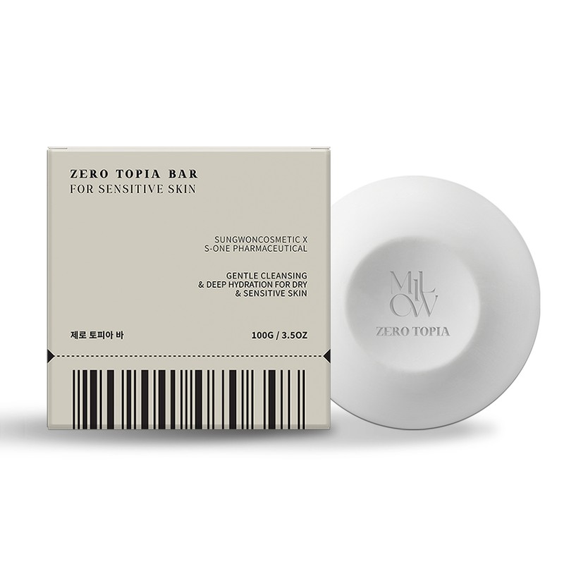 Zerotopia Bar Milo Zerotopia Soap Bar 100g Soothes dry itchiness,