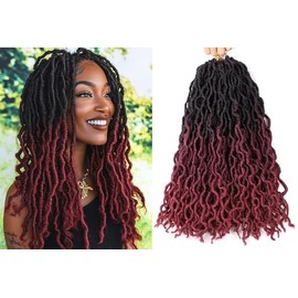 G&G Hair 6 packs Gypsy fake locs 18 inches 100g C3 100% Kanekalon