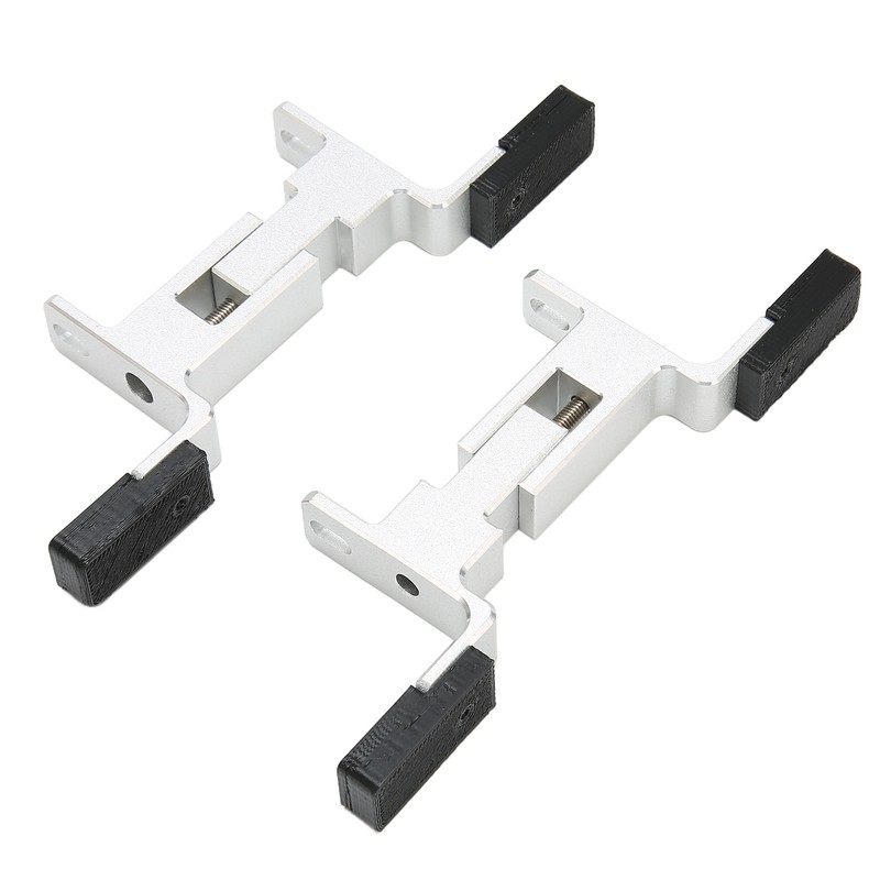 Water Pump Bracket Silver Aluminum Alloy Desktop Mounting Stand for