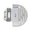 Needle Plate & Feeder Set for Industrial Single Needle Sewing