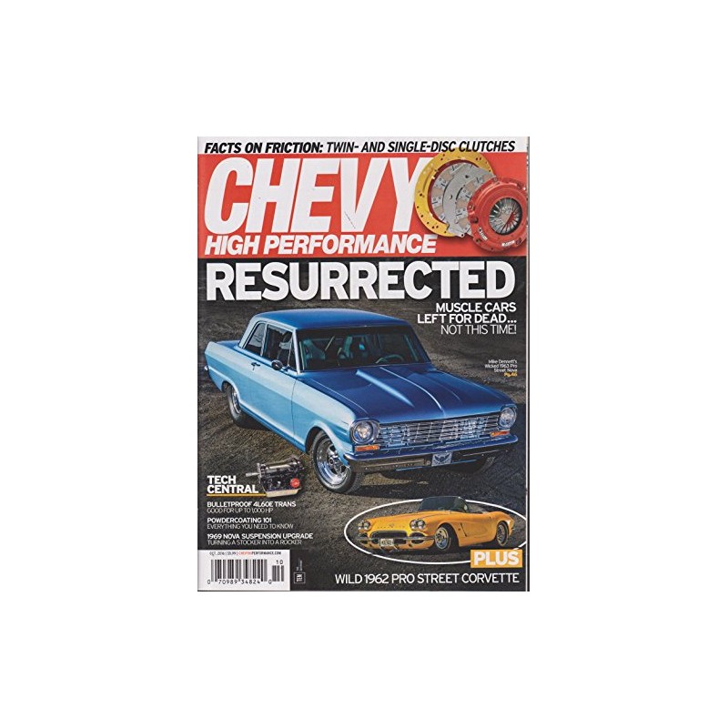 Chevy High Performance Magazine October 2016