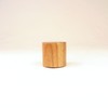 Lamp Finial, Teak, Drum Pattern 9