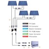 Conector de Fusible Solar Fotovoltaico Macho Hembra IP67 Soporte de