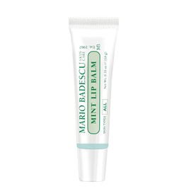 Mario Badescu Moisturizing Mint Lip Balm for Dry Cracked Lips, Infused with Coconut Oil and Shea Butter, Ultra-Nourishing Lip Care Moisturizer for Soft, Smooth and Supple Lips, 3 Pack