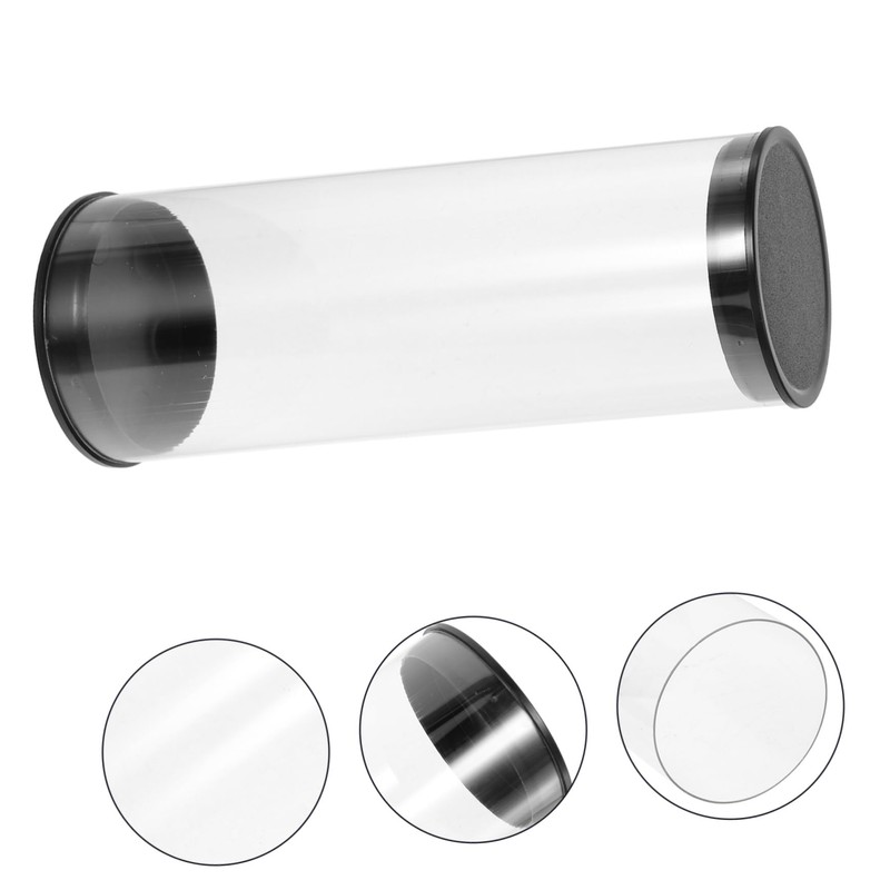 BESPORTBLE Golf Balls Storage Box Plastic Golf Tube Anti-Scratch Dust-Resistant