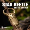 WOOTRON Beer Multifunction Buddy Original Handmade Spade Beetle Pure Brass