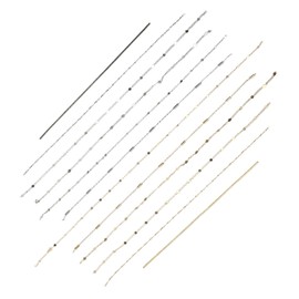 Gatuida Nail Chain Decors for DIY Nail Art Unique Metal Manicure Accessories Creative Decoration for Professional Personal Use Easy Application Cleanup for Celebrations