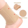 2 Pcs Ankle Brace Ankle Gel Sleeves Skate Socks Protection