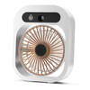 Desktop Misting Fan 3 Wind Speeds Cooling Fan Turbine Blades