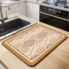 NeuWook Draining Mat, Soft Microfibre Dish Drying Mat for Kitchen