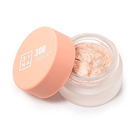 3INA MAKEUP - The 24H Cream Eyeshadow 300 - Sombra de Ojos Rosa nude 24H de Duración - Sombra de Ojos en Crema Waterproof con Acabados Mate Brillante & Metálico - Vegan - Cruelty Free