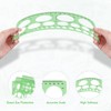 4 PCS Circle Stencil, Circle Template, Circle Ellipse Triangle Square