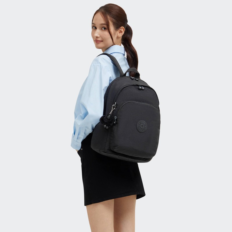 Kipling Delia Medium Backpack Black Noir