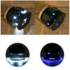 30X Magnifier Optical Glass Lens Magnifier Scale Full Metal LED