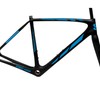 DualColorStampe B0168 (BLU 53) Universal Protection Bike Frame Sticker Set