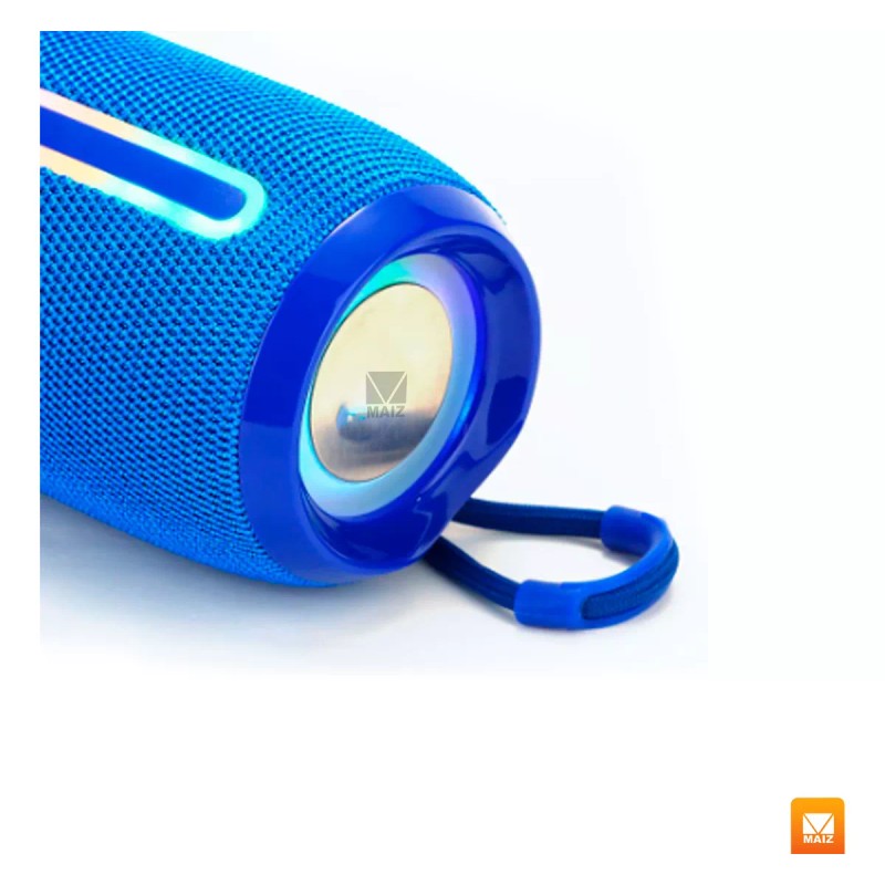 Maíz Bocina Bluetooth Recargable Usb Luz Led Portatil Inalambrica