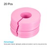 PATIKIL Clothes Dividers 20 Pack Blank Clothing Rack Size Sorting