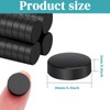MIN CI 300Pack Black Fridge Magnets 10x3mm Small Magnets for