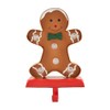 Mud Pie Ginger Man Led Stocking Holder, Brown