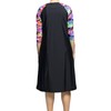 Woman Modest Tznius 3/4 Sleeve Swimdress, Beach Cover up UPF