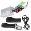 36V/48V 350W Brushless Controller with LCD and 124DX Half Twist